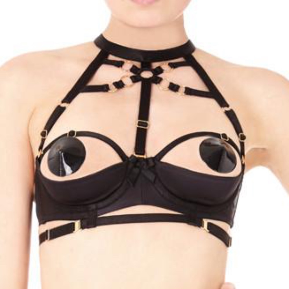 Bordelle Bondage Shelf Bra Fetish Burlesque Goth